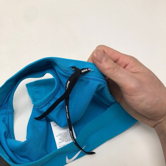 Nike Women's Light Blue Solid Sport Bikini Bottom Size Large - Picture 7 of 11